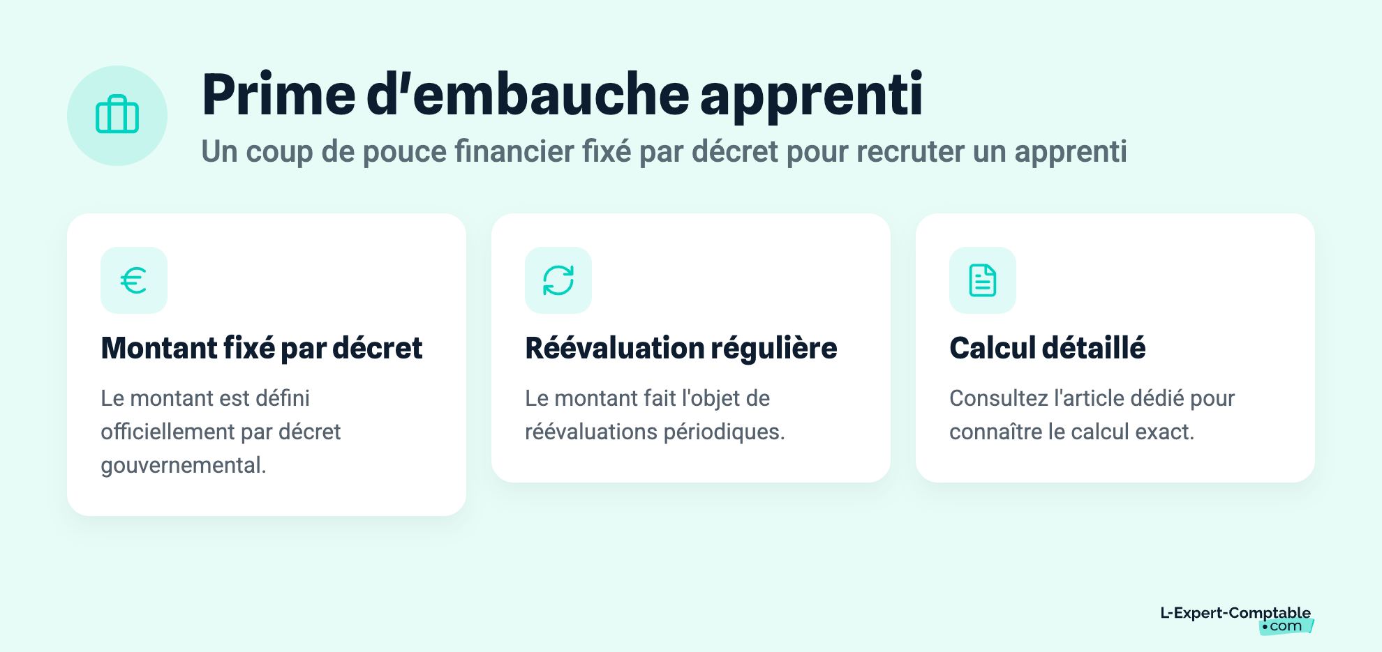 Prime d'embauche apprenti